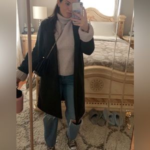 ZARA Deep green wool jacket